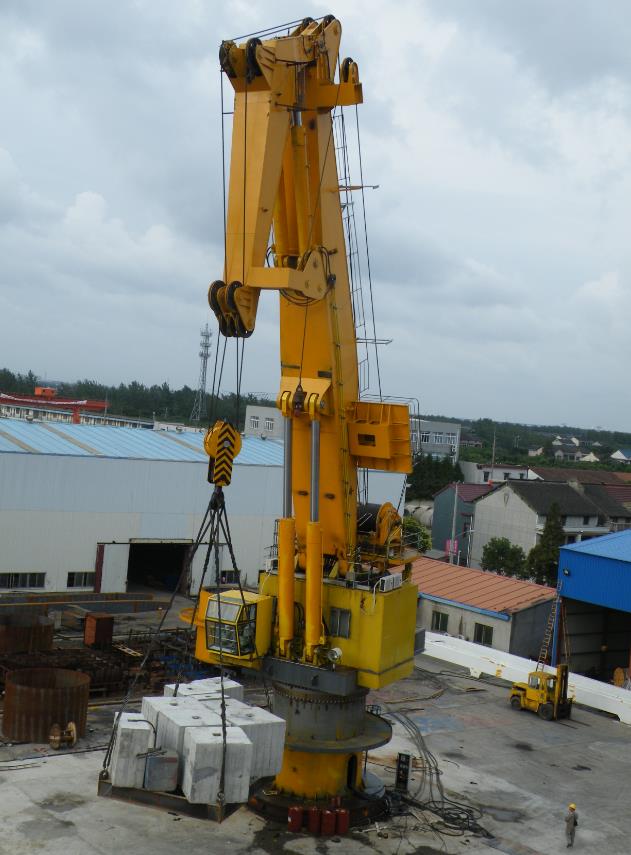 knuckle boom marine crane offshore crane