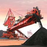 bucket wheel reclaimer for stockyard